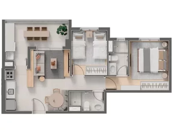 Imagem APARTAMENTO RESIDENCIAL em São Paulo - SP, Mirandópolis