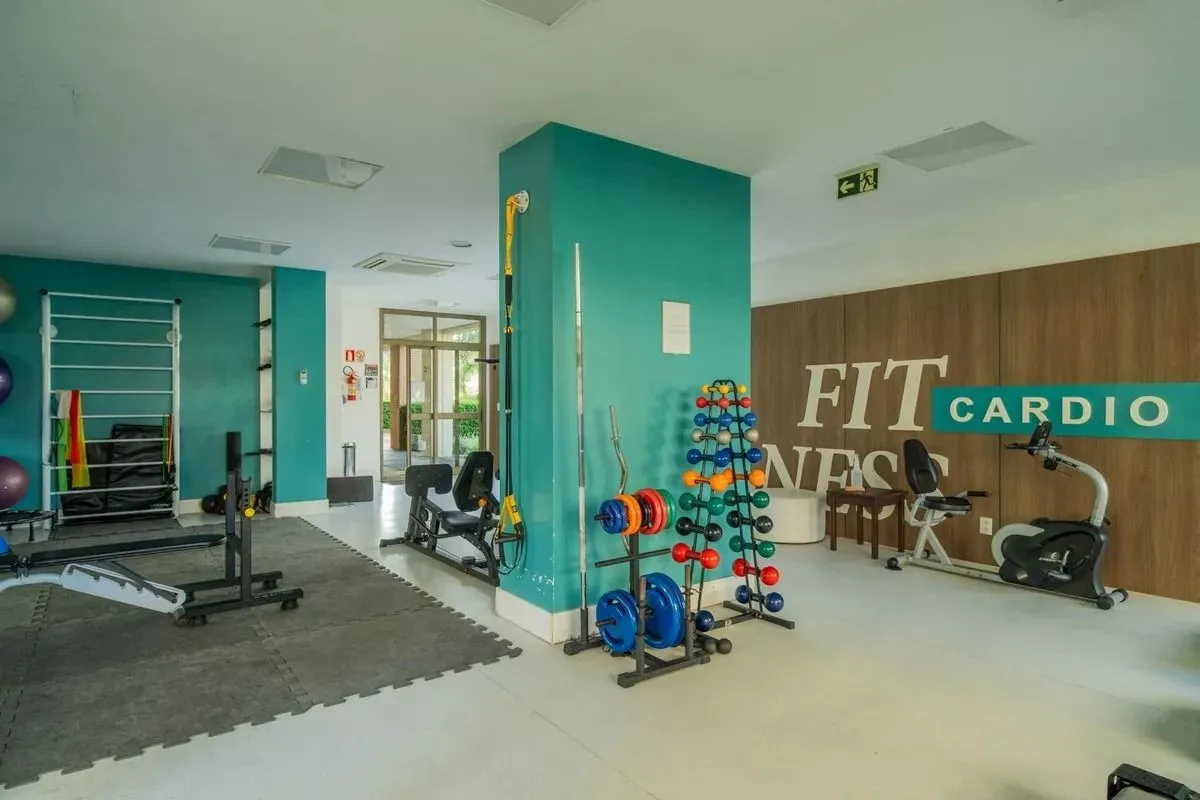 Imagem Apartamento mobiliado de 3 quartos com suíte, 2 vagas e lazer completo para sua família