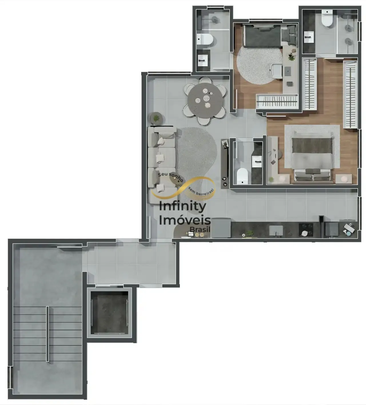 Imagem Seleto Fascino - Apartamento em Santo Antônio, Belo Horizonte/MG