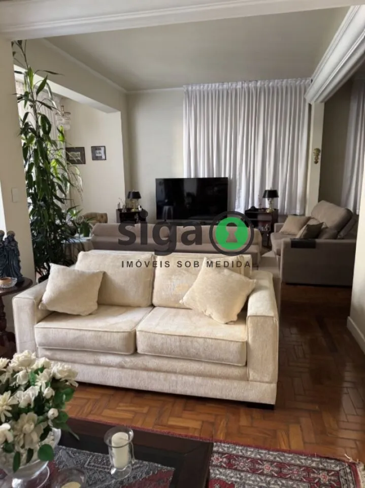 Imagem Apartamento Clássico à Venda em Higienópolis ? 220 m², Amplitude e Elegância em Localização Nobre