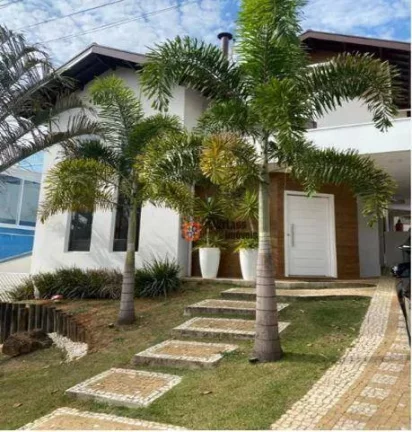 Imagem Belíssima casa no Cond. Recanto dos Paturis/Vinhedo, 236m², 3 dormitórios, suíte com closet e hidromassagem