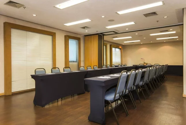 Imagem Flat disponível para venda no Transamérica Executive Chácara Santo Antônio, com 28m², 1 dormitório e 1 vaga