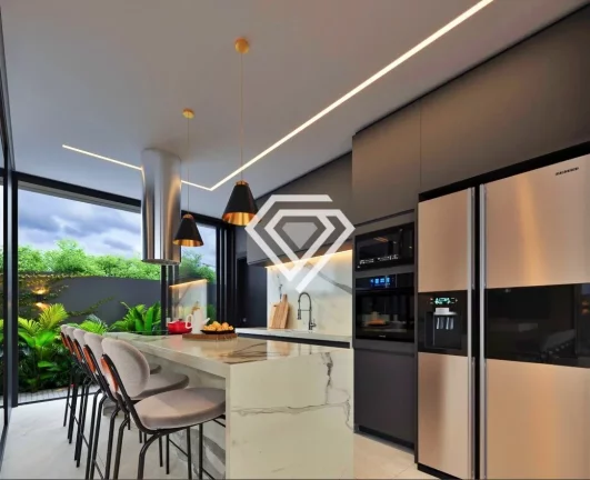 Imagem Sobrado 4 Suítes, 340 m² c/ lazer à venda no Condomínio Alphaville