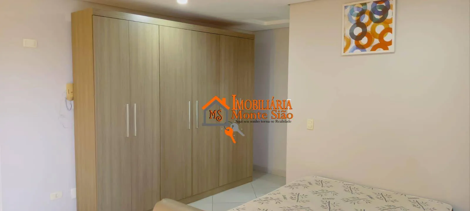 Imagem Studio com 1 dormitório para alugar, 36 m² por R$ 3.000,00/mês - Vila Augusta - Guarulhos/SP