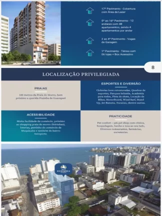 Imagem APARTAMENTOCOM 3 QUARTOS E 1 SUÍTE NA PRAIA DO MORRO A VENDA OPORTUNIDADE