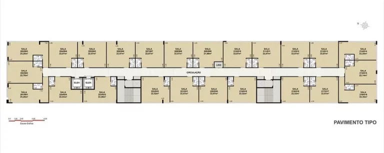 Imagem Sala comercial com 1 banheiro e 1 vaga de garagem na Freguesia (Jacarepaguá), Rio de Janeiro-RJ: 22,07 m² à venda!