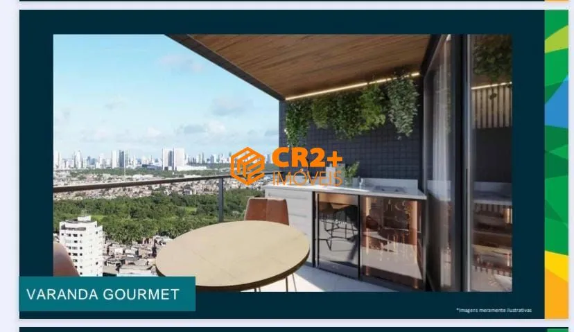 Imagem Apartamento a venda de 62m² de 3 quartos sendo 2 suítes em Ilha do Retiro em Rec