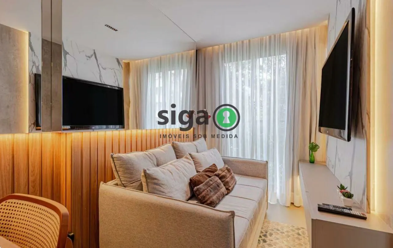 Imagem Apartamento com 1 dormitório para alugar, 32 m² por R$ 7.500/mês - Itaim Bibi - São Paulo/SP