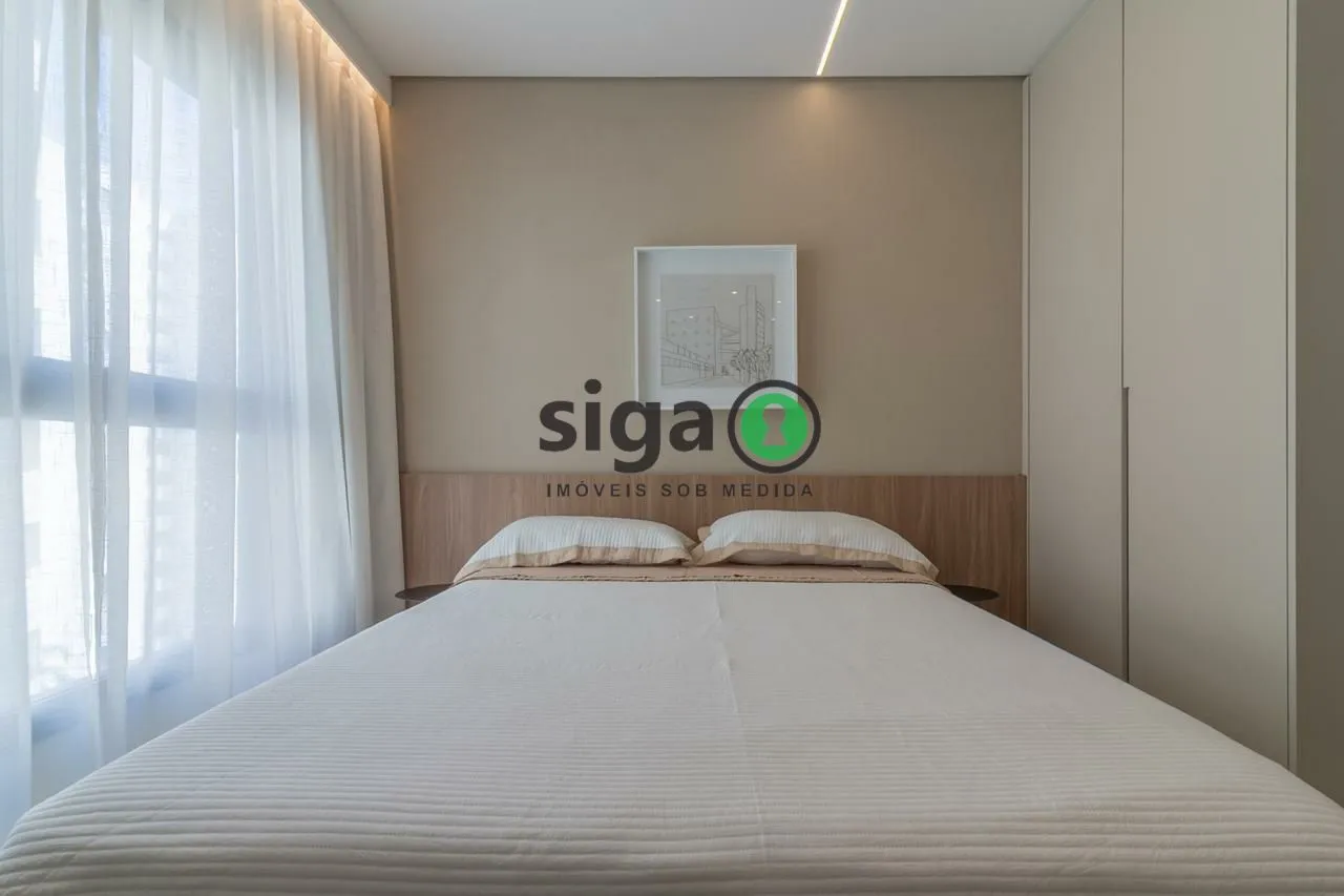 Imagem Apartamento 38m² mobiliado para locação localizado no Jardins/SP