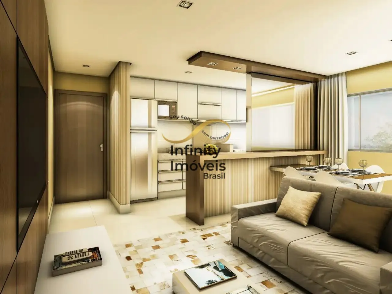 Imagem LUAR DE CARAVELAS SERRA. LAREIRA CONSTRUTORA - Apartamento à venda no bairro Serra - Belo Horizonte/MG