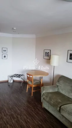 Imagem Flat disponível para locação no Green Place Ibirapuera, com 35m², 1 dormitório e 1 vaga