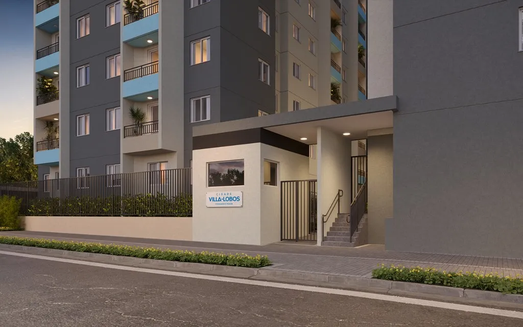 Imagem Apartamento à venda em São Paulo-SP, Bairro Jaguaré. 2 quartos, - Condomínio Cidade Villa Lobos Tenor.