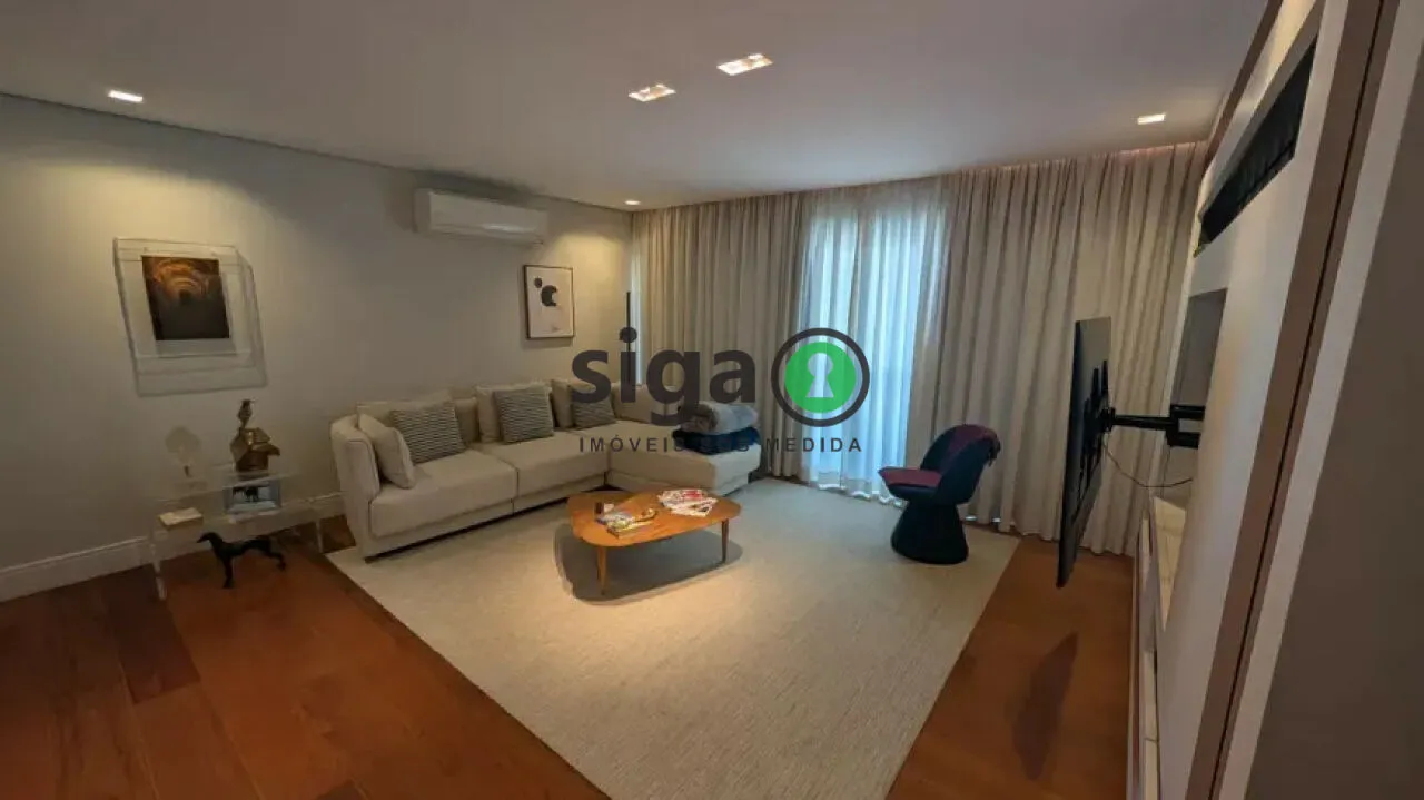 Foto do imóvel Apartamento amplo e sofisticado com 187 m² no coração do Campo Belo.