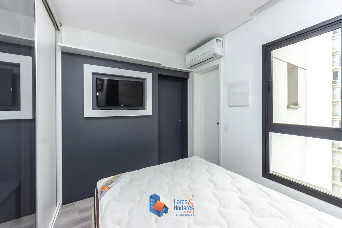 Imagem Apartamento para venda em Pinheiros com 1 quarto, sendo 1 suíte, 33m²