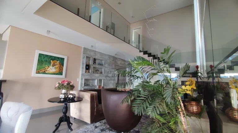 Imagem Casa de luxo em condomínio fechado no Jardim Itália - Cuiabá-MT 4 suítes, 382m², 4 vagas Próximo ao clube Imperdível!
