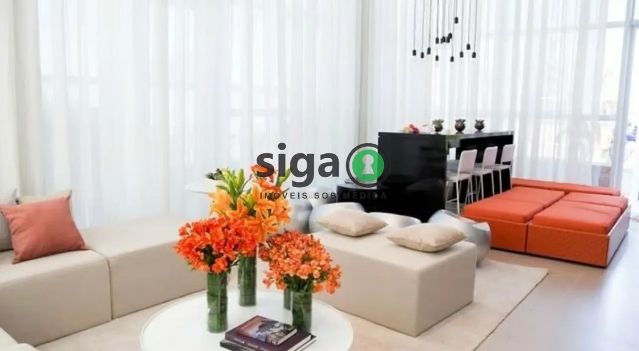 Imagem Apartamento com - 50 m² - Mobiliado - Varanda Envidraçada - Condomínio Brookfield Home Design