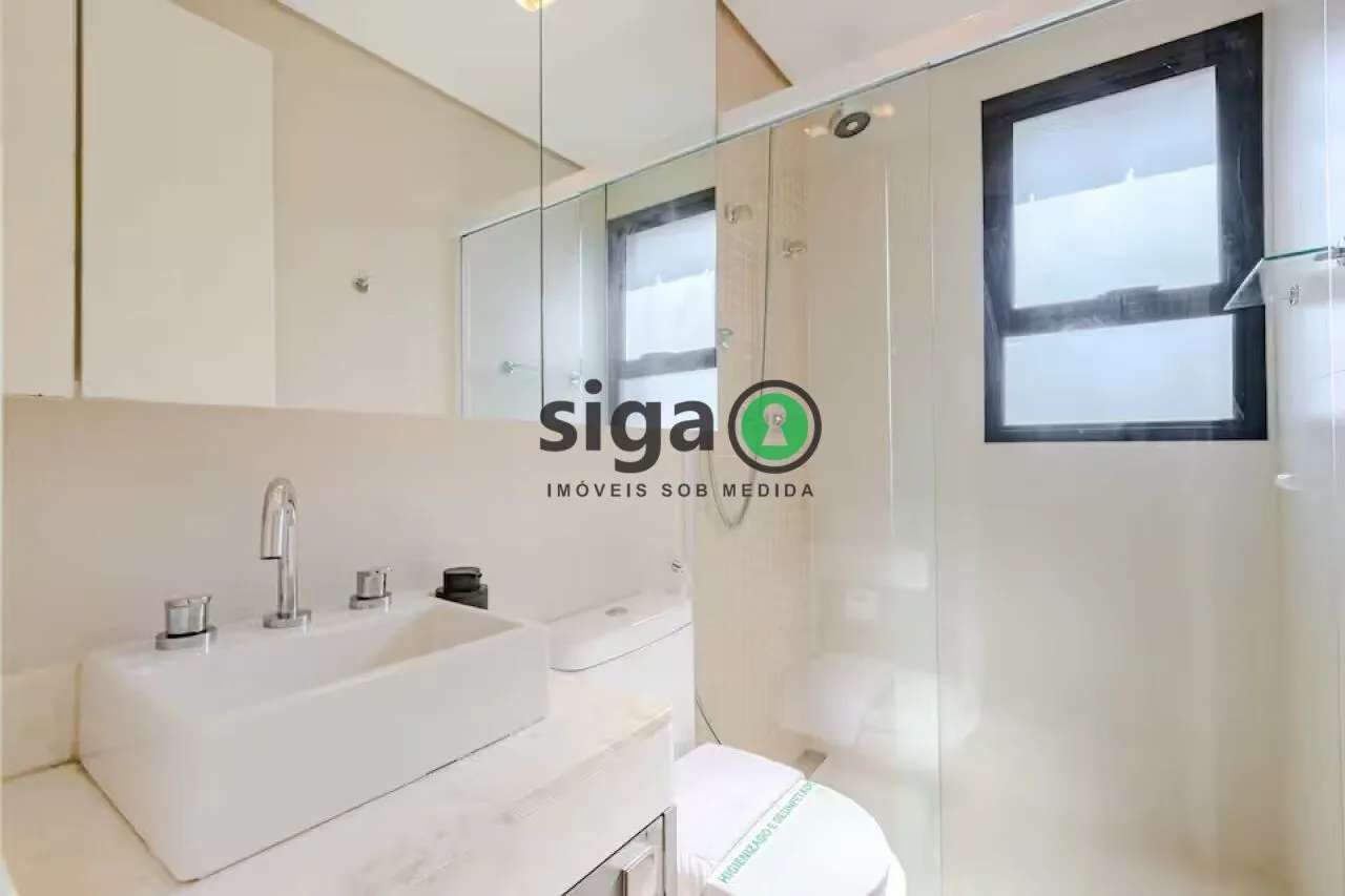 Imagem Apartamento de 70m² com 1 suíte para alugar em Pinheiros - São Paulo/SP