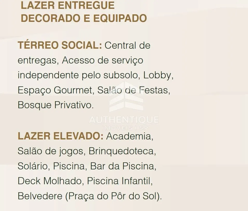 Imagem BOSQUE VILA NOVA - Apartamento no bairro Vila Nova Conceição à venda
