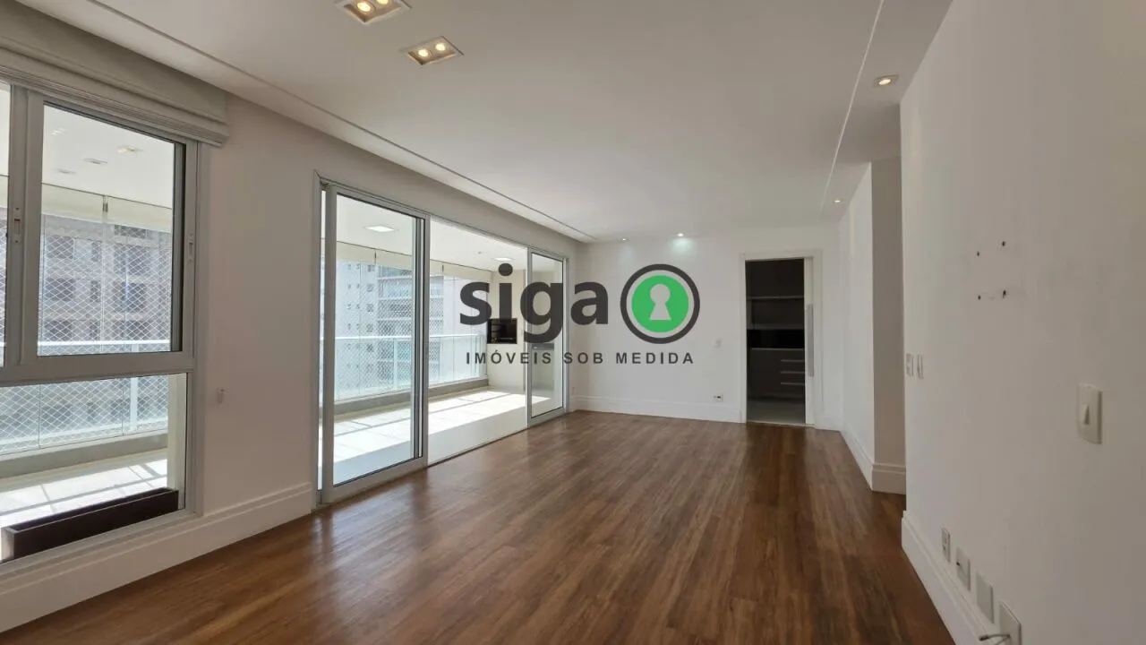 Imagem Apartamento 134m² no Brooklin - 3 suítes, varanda gourmet lazer completo em localização privilegiada