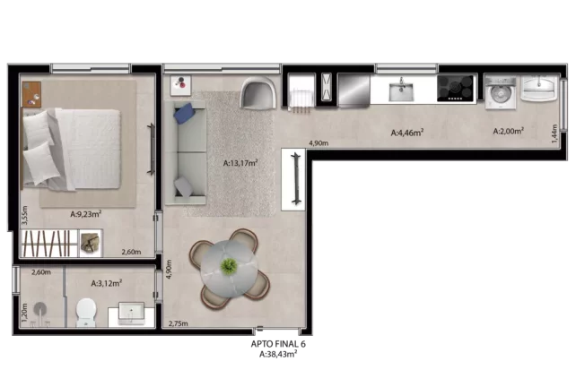 Imagem Ilha de Saona - Apartamento à venda no bairro Zona Nova - Capão da Canoa/RS
