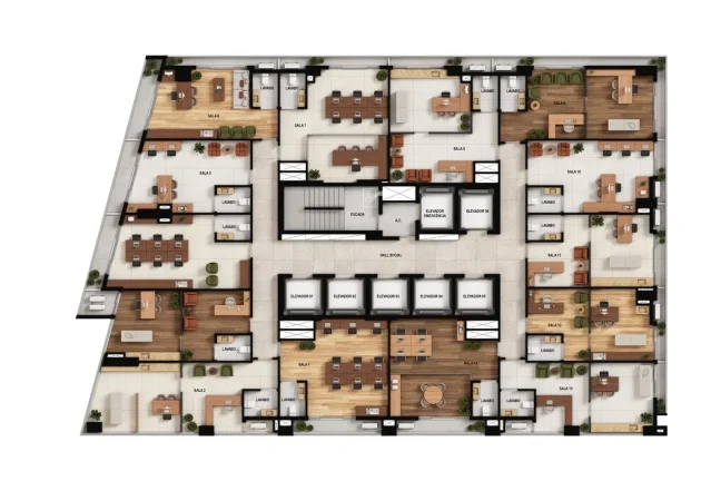Imagem Ybiti Offices by Opus