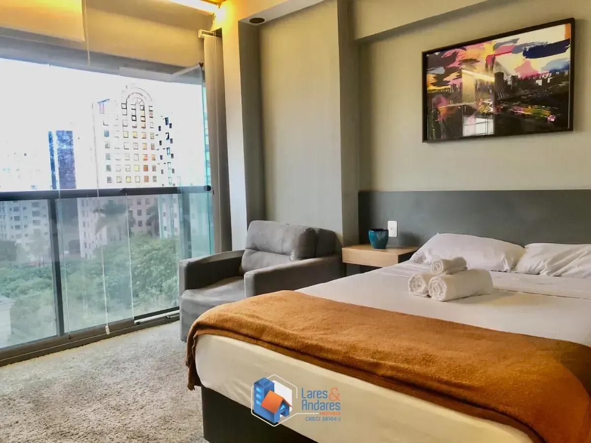 Imagem Apartamento para venda em Jardim Paulista com 1 quarto, 25m²