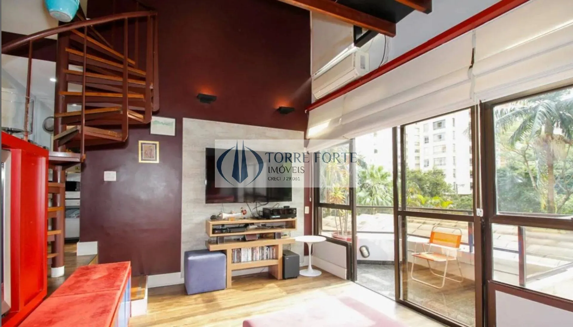 Imagem Apartamento com 1 dormitorio 1 vaga, Pé direito alto no Jardim Paulista.