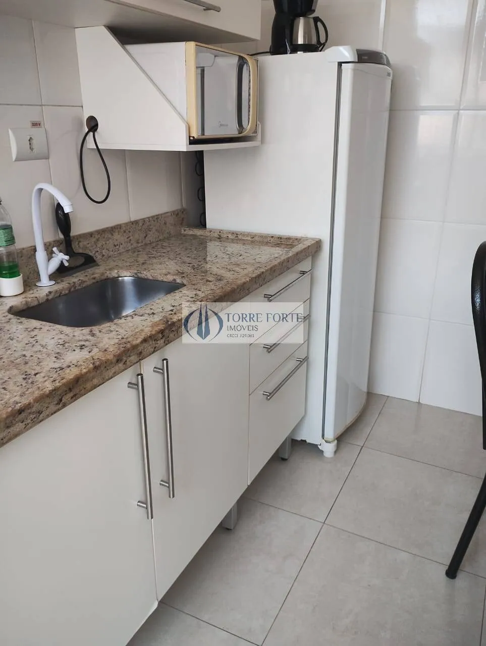 Imagem Lindo apartamento no Guarujá, Praia Das Astúrias 40 m²