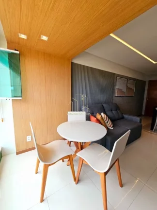 Imagem Lindo apartamento decorado vista mar quarto e sala varanda gourmet a venda em Armação