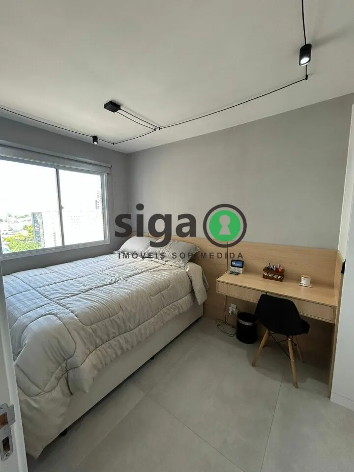 Imagem Apartamento 29m² Mobiliado na Chácara Santo Antônio - 1 Dorm, Vaga e Pronto para Morar