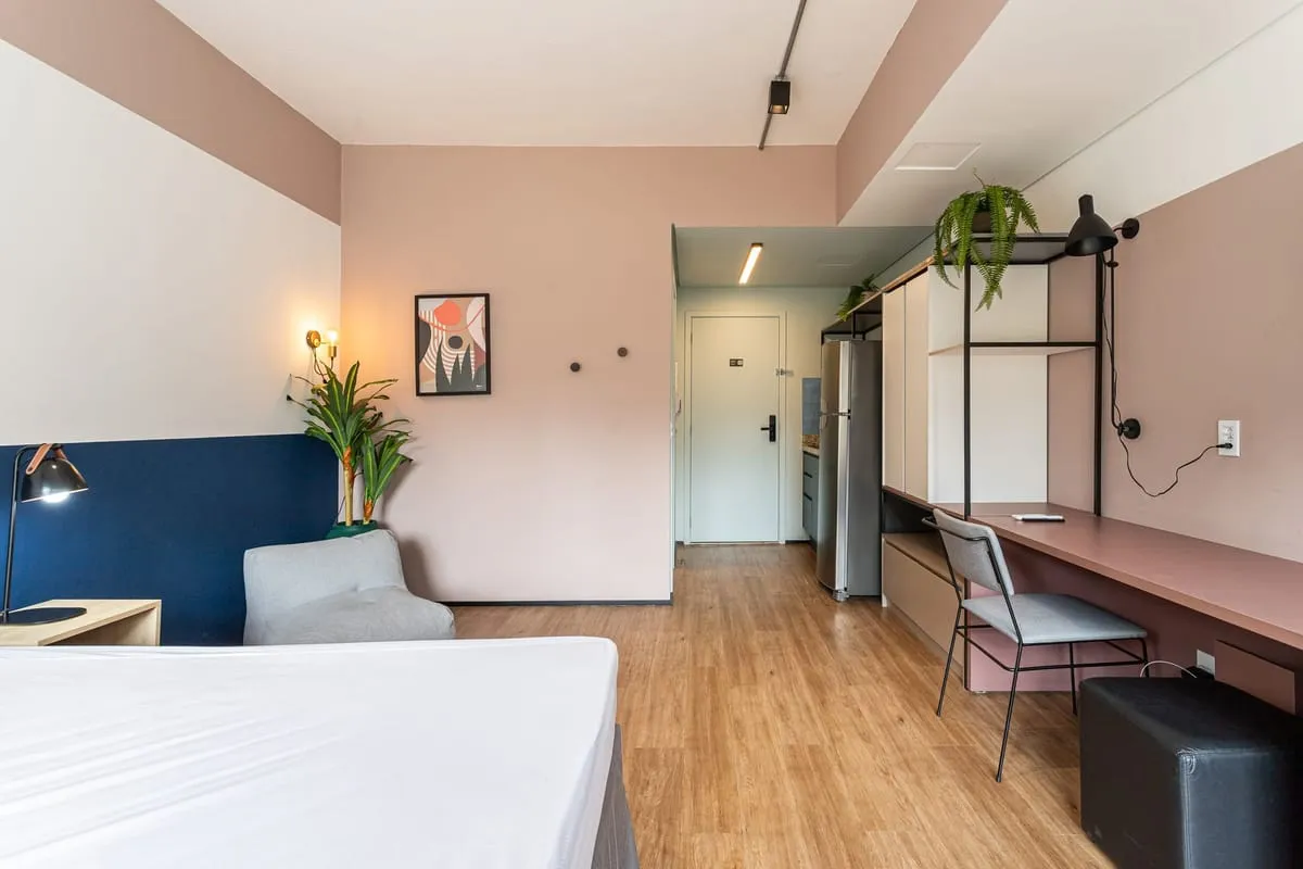 Imagem Apartamento com 1 Quarto para alugar, 32m² - Campo Elíseos