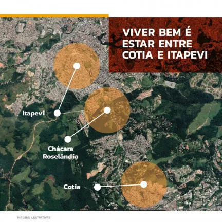 Terreno à Venda, 125 m² em Chácara Roselândia - Cotia
