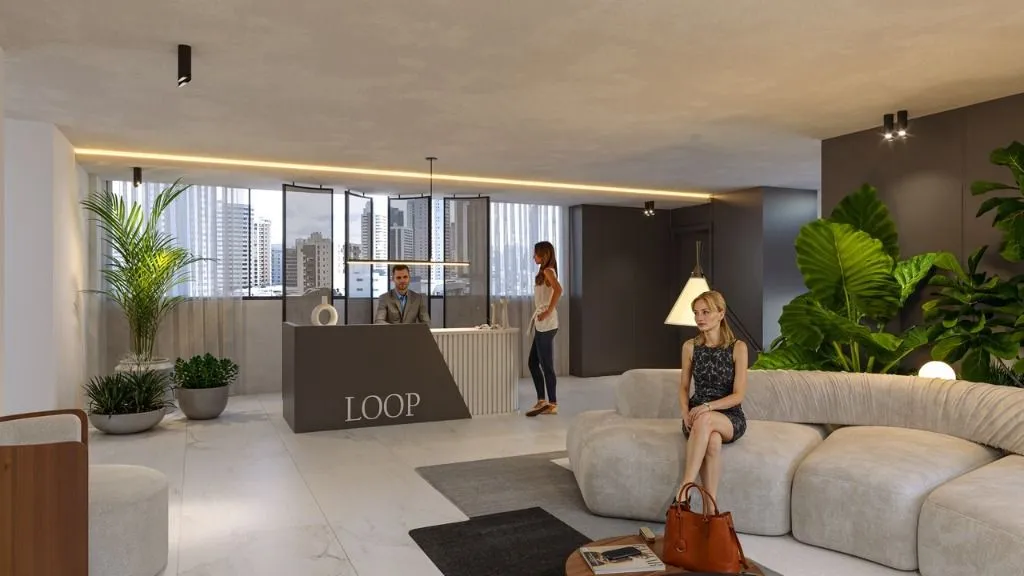 Imagem Flat com 1 dormitório à venda, 19 m² por R$ 305.132,00 - Manaíra - João Pessoa/PB