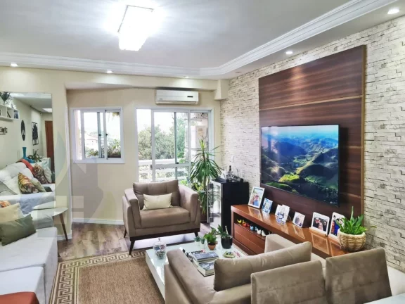 Imagem Apartamento de 3 dormitórios sendo 2 suítes, 4 banheiros, 3 vagas, com 134m² em Rudge Ramos, São Bernardo do Campo