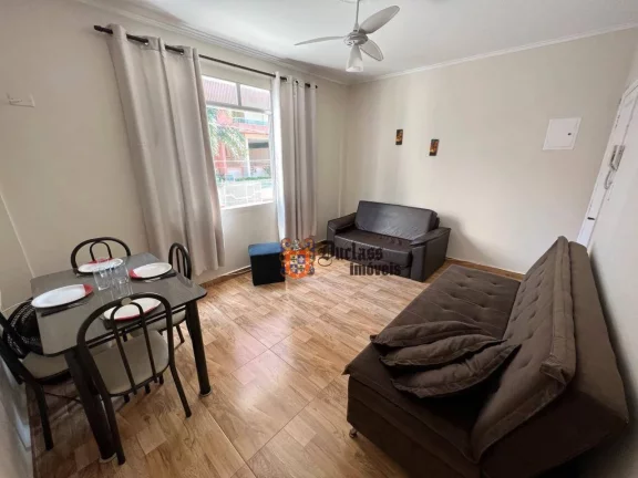 Imagem Apartamento com 1 dormitório à venda, 51 m² por R$ 345.000,00 - Canto do Forte - Praia Grande/SP