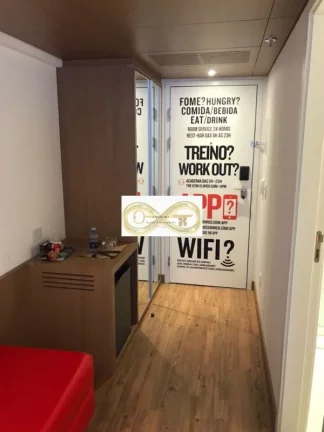 Imagem Venha conhecer este maravilhoso FLAT de 1 quarto, 1 banheiro, 1 vaga de garagem e 27,00 m2 de área, localizado em um dos bairros mais charmosos da cid