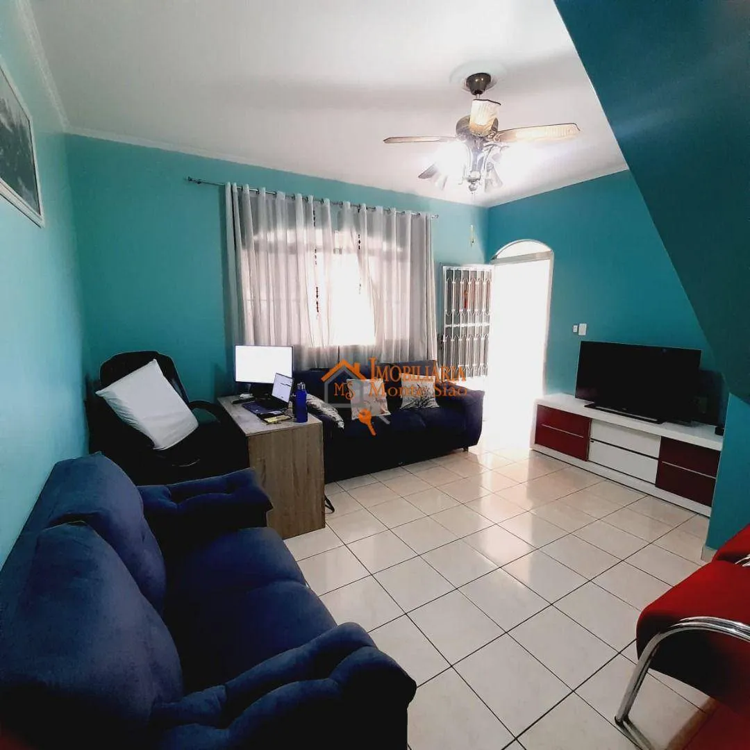 Imagem Sobrado com 4 dormitórios à venda, 280 m² por R$ 850.000,00 - Jardim Presidente Dutra - Guarulhos/SP