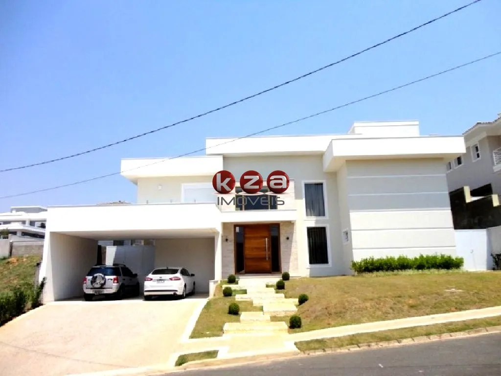 Foto do imóvel Casa de luxo em condomínio exclusivo: 3 suítes, 3 salas, 6 banheiros, 2 vagas na cidade de Valinhos-SP no Condomínio Portal do Lago.