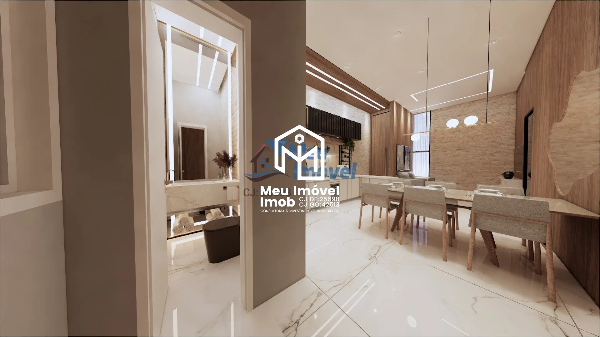 Imagem Brisas do Vale Casa 2 Quartos 1 Suíte 2 Vagas 112m² Lazer
