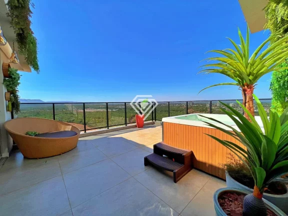 Imagem Cobertura Duplex 4 Suítes, 325 m² à venda na 306 Sul - Imperador do Parque
