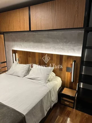 Imagem Flat disponível para venda no Flat London Residence Service no Jardim Paulista, com 42m², 1 dormitório e 1 vaga de garagem