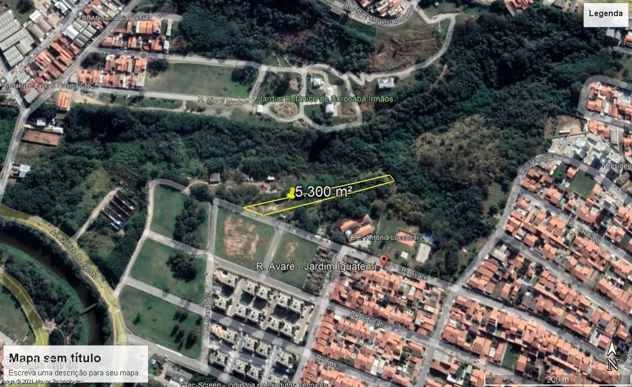 Foto do imóvel Terreno de 5.300 m² com Projeto Aprovado para Empreendimentos Residenciais e Comerciais em Sorocaba em JARDIM LEOCÁDIA, SOROCABA - SP