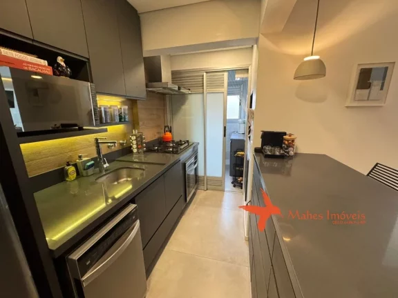 Imagem Aluguel de Apartamento semimobiliado em Pinheiros, São Paulo-SP: 2 Suítes, 1 Sala, 3 Banheiros, 2 Vagas de Garagem, 90m².