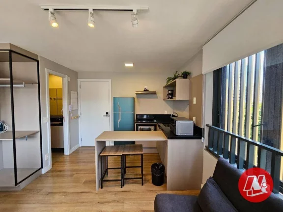 Imagem Studio com 1 dormitório para alugar, 29 m² - Auxiliadora - Porto Alegre/RS