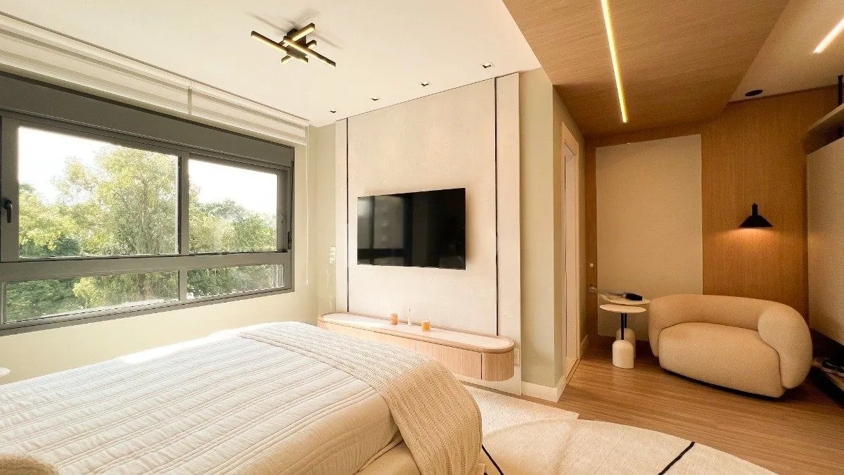 Imagem Apartamento Mobiliado com Suíte e Closet no Jardim Lindóia