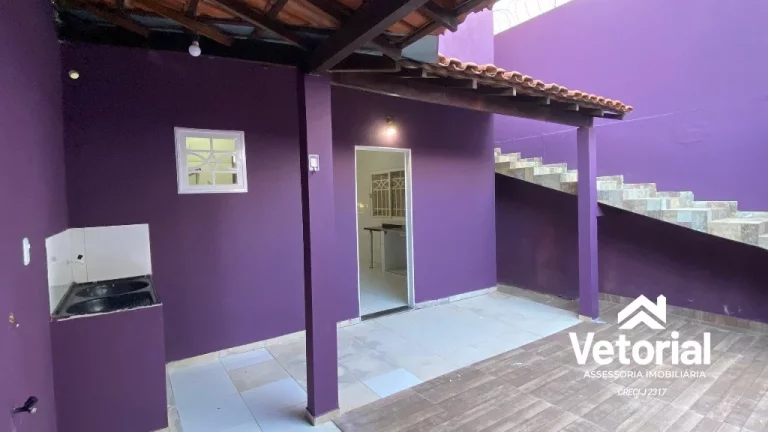 Imagem Casa para locação na Serra do Mimo: 3 quartos, 1 suíte, 2 salas, 1 vaga de garagem, 120m² em Barreiras-BA.