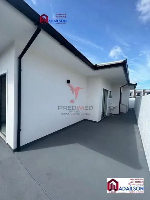 Imagem Casa em Forquilhas com 2 quartos sendo 1 suíte, 2 banheiros e 1 vaga de garagem CEF