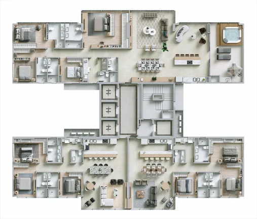 Imagem Apartamento 4 Dormitórios para venda em Balneário Camboriú - SC