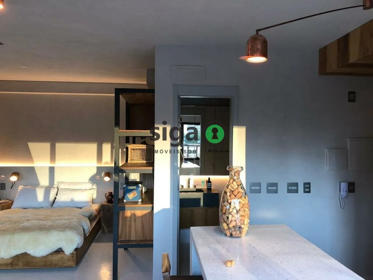 Imagem Apartamento para alugar na Vila Olímpia - 1 vaga, 1 quarto, 99m²
