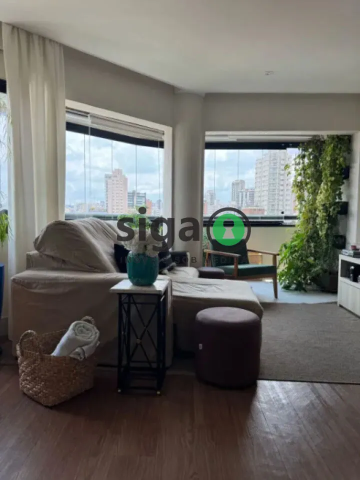 Imagem Apartamento 105 m² |3 quartos (1 suíte) | 4 banheiros | 3 vagas + depósito- Vista para Ibirapuera!